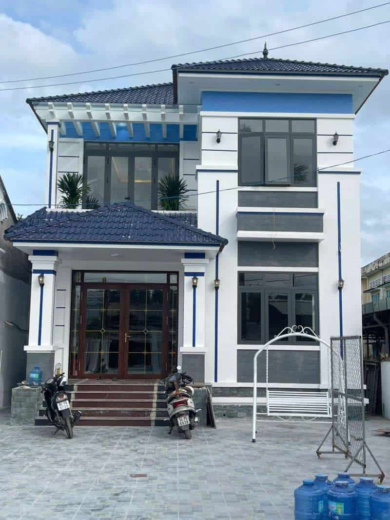 Thi công kết cấu cột dầm bê tông cốt thép nhà 2 tầng mái Nhật – GeoHome