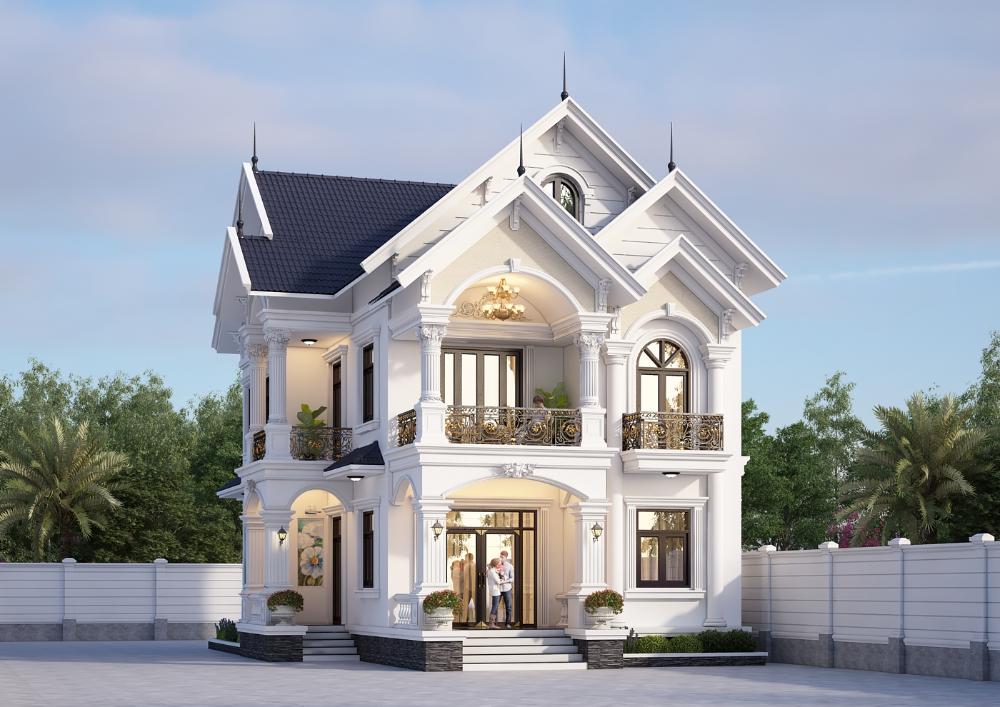 Biệt thự mái Thái sân vườn thiết kế thi công trọn gói tại Tây Nguyên – GeoHome